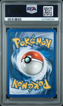 2005 POKEMON EX UNSEEN FORCES #55 EEVEE-REVERSE FOIL PSA 9 - Image 2