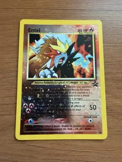 Pokemon TCG Entei Wizards Black Star Promos 34 Holo Promo Promo - Image 1