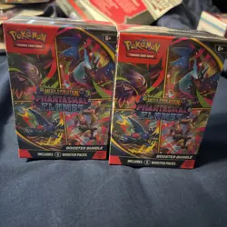 Pokemon TCG Phantasmal Flames Booster Bundle Factory Sealed x2 - Image 1