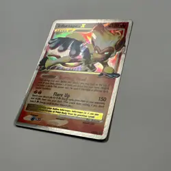 2007 Pokemon Infernape LV.X #DP10 Diamond and Pearl Holo Black Star Promo NM - Image 3
