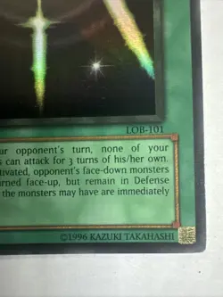 Swords Of Revealing Light 1st Edition LOB 101 (MP)Yu-Gi-Oh HOLO - Image 2