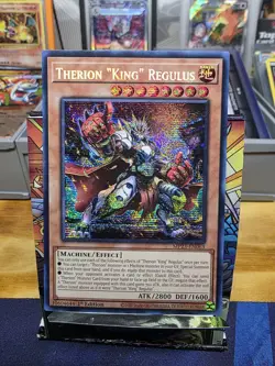 Yu-Gi-Oh TCG Therion "King" Regulus MP23-EN063 1st Edition Secret Rare NM - Image 1