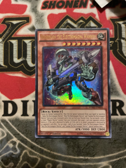 1st Edition Berserkion the Electromagna Warrior SDMY-EN004 Ultra Rare LP - Image 1