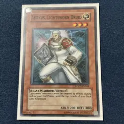 Yu-Gi-Oh! Aurkus, Lightsworn Druid LODT-EN081 Unlimited Edition Ultra Rare - Image 1