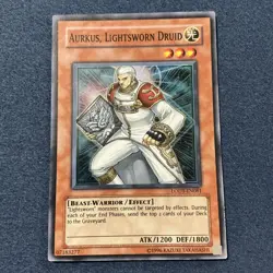 Yu-Gi-Oh! Aurkus, Lightsworn Druid LODT-EN081 Unlimited Edition Ultra Rare - Image 2