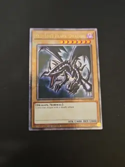 * RED-EYES BLACK DRAGON * QUARTER CENTURY SECRET RARE ORIGINAL ART TN23 YUGIOH! - Image 1