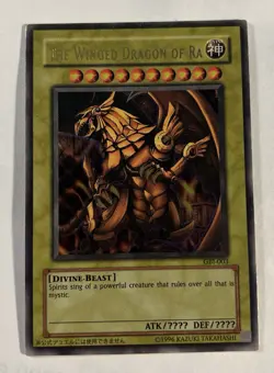 Yu-Gi-Oh! The Winged Dragon of Ra GBI-003 Ultra Rare MP - Image 1