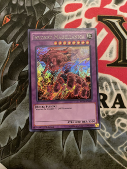 Yugioh Invoked Magellanica FUEN-EN031 Secret Rare 1st ed NM - Image 1