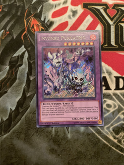 Yugioh Invoked Purgatrio FUEN-EN030 1ST SECRET (NM) - Image 1