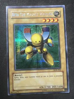 Beta the Magnet Warrior DOR-002 Duelist of the Roses Unlimited Yu-Gi-Oh! LP - Image 1