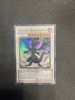 Infernity Doom Dragon TSHD-EN042 Ultra Rare Unlimited Edition - Image 1