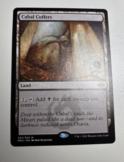 MTG MAGIC Cabal Coffers - 301/303 - Modern Horizons 2 -NM Mint! 2021 lot of x2 - Image 2