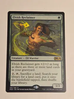 Elvish Reclaimer X1 MTG M20 Core Set 2020 169/280 R - Image 1