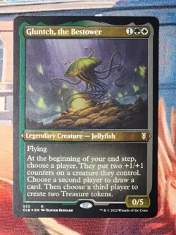 Gluntch, the Bestower Foil Etched Commander Legends: Battle Baldur's Gate CLB - Image 1