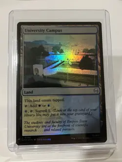 University Campus (# 186) - MTG - Marvel's Spider-Man - FOIL - NM - Image 1