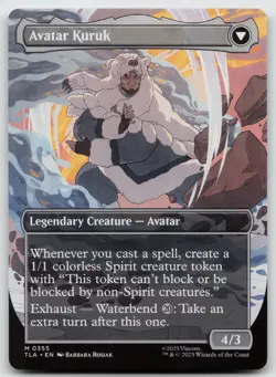 The Legend of Kuruk (Borderless) M Normal Avatar: The Last Airbender 355 NM - Image 2