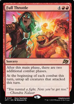 Full Throttle #127, Aetherdrift (DFT), Regular - Image 1