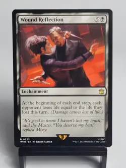 Magic The Gathering - Universes Beyond: Doctor Who - Wound Reflection - Image 1