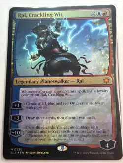 Ral, Crackling Wit Bloomburrow Foil - Image 1