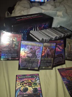 Magic The Gathering Bulk, Rares, Commons, And Legendary!!! Comes With 100 Sleves - Image 2