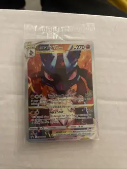 Pokemon: Lucario VSTAR SWSH291 Crown Zenith ETB Promo Card SEALED - Image 1