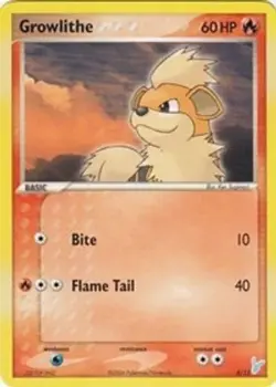 2x Growlithe (#4/12) EX - Trainer Kit 2: Plusle & Minun LP Pokemon - Image 1