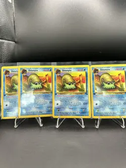 1995, 96, 98 Pokemon Card 1st Edition **Omanyte** - Fossil Set 52/62 - Common Q4 - Image 3