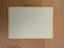 Pokemon Tcg - Misprint Error Blank spacer filler Card Yellow Border - Image 4