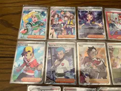Lot of 11 Full Art Trainers NM Condition Pokemon TCG - Image 2