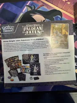 Pokemon TCG: Scarlet & Violet PALDEAN FATES Elite Trainer Box ETB NEW/Sealed - Image 3