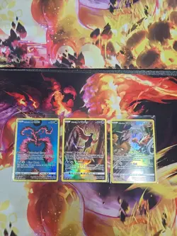 Pokemon Card Lot (3) Cards Total Black Star Promo - Image 1