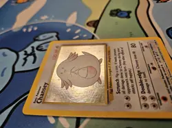 Pokemon TCG: Chansey Holo (3/102) Base Set MP/HP - Image 4
