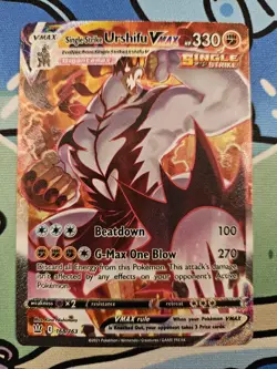 Pokemon TCG: Single Strike Urshifu VMAX Alternate Art (168/163) Battle Styles MP - Image 2