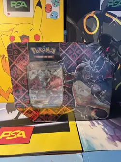 Pokemon TCG: Paldean Fates Tin - Shiny Charizard EX - New & Sealed - See Photos - Image 1
