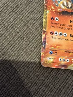 Pokemon TCG Charizard EX XY17 Holo Ultra Rare Black Star Promo Card See Pics - Image 3