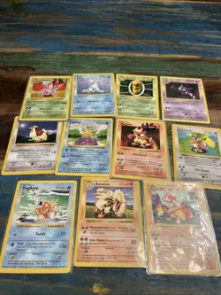Pokemon Shadowless Card Lot X11 Wizards Of The Coast - Image 2