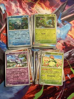 Pokemon Tcg Lot Of 100 Ish Holo Commons Reverse Holos And Rares Journey Together - Image 1