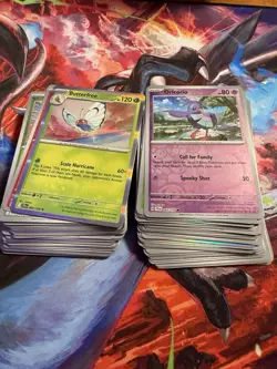 Pokemon Tcg Lot Of 100 Ish Holo Commons Reverse Holos And Rares Journey Together - Image 2