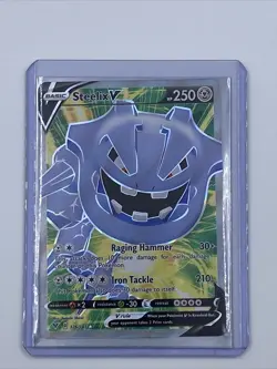 Steelix V 176/185 Pokemon TCG: Sword & Shield Vivid Voltage Ultra Rare Full Art - Image 4