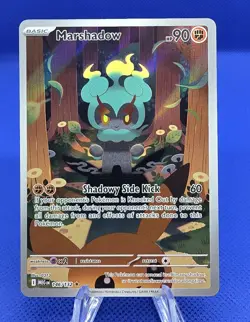 2025 Pokemon TCG Mega Evolution #146 Marshadow Illustration Rare FULL ART - Image 1