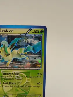 Leafeon 011/116 Cracked Ice Holo Pokemon Card - Image 3
