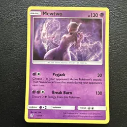 Pokemon - Mewtwo - 12/18 - Detective Pikachu - Holo - Holo Rare - Image 1