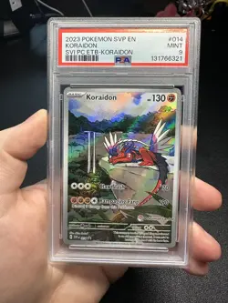 Pokemon Koraidon Scarlet & Violet P.M. Center ETB Promo SVP EN 014 PSA 9 - Image 1