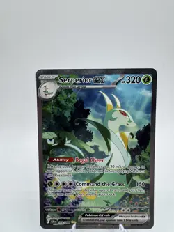 Pokemon TCG SERPERIOR EX 164/086 SV Black Bolt Special Illustration Rare - Image 1