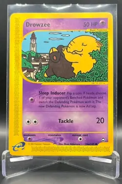 Pokemon TCG Aquapolis DROWZEE Regular, Common - 74a/147 - Image 1