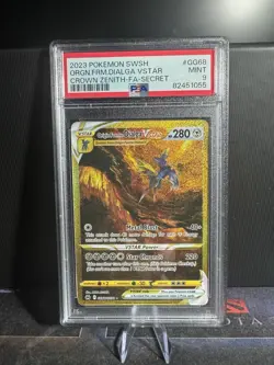 Origin Forme Dialga VSTAR GG68 | Pokemon Crown Zenith PSA 9 - Image 1