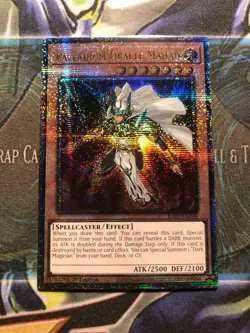 *** PALLADIUM ORACLE MAHAD *** QUARTER CENTURY SECRET RARE RA03-EN266 YUGIOH! - Image 1