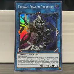1ST EDITION FIREWALL DRAGON DARKFLUID 2020 MP20-EN168 (LP/MP) YUGIOH - Image 1