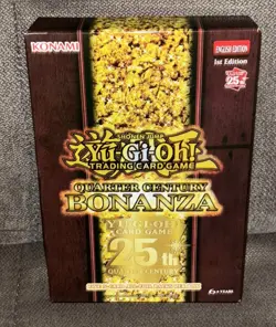 Yu-Gi-Oh! Trading Card Games: Quarter Century Bonanza Box Factory Sealed - Image 1