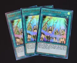 3x Spirit Charmers 1st Edition Ultra Rare SDCH-EN041 Yu-Gi-Oh! - Image 1